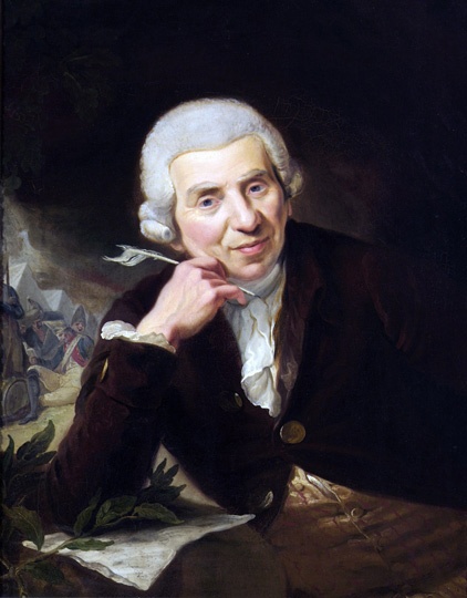 Portrait von Gleim gemalt von Johann Ramberg